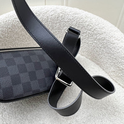 LV Discovery Bum Bag in Limited Edition Damier Graphite Canvas and SHW