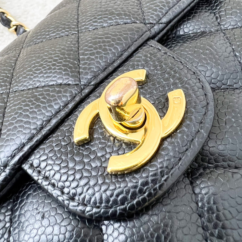 Chanel East West Flap Bag in Black Caviar and GHW – Brands Lover