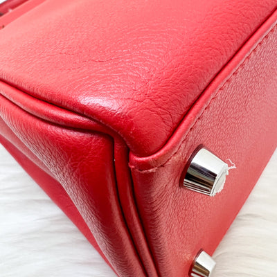 Hermes Kelly 28 in Rouge De Coeur Evercolor, Rouge Piment Interior and PHW