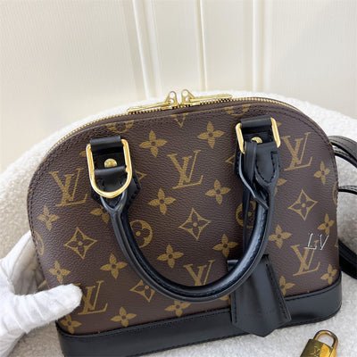 LV Alma BB World Tour in Monogram Canvas and Black Leather GHW