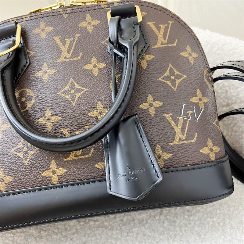 LV Alma BB World Tour in Monogram Canvas and Black Leather GHW