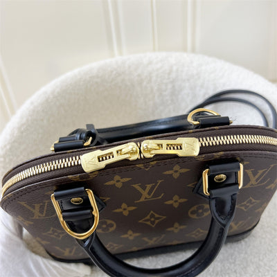 LV Alma BB World Tour in Monogram Canvas and Black Leather GHW