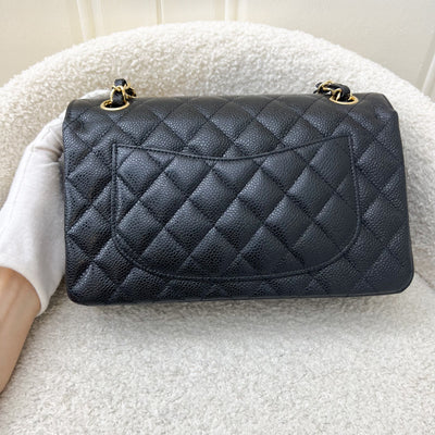 Chanel Small Classic Flap CF in Black Caviar and GHW