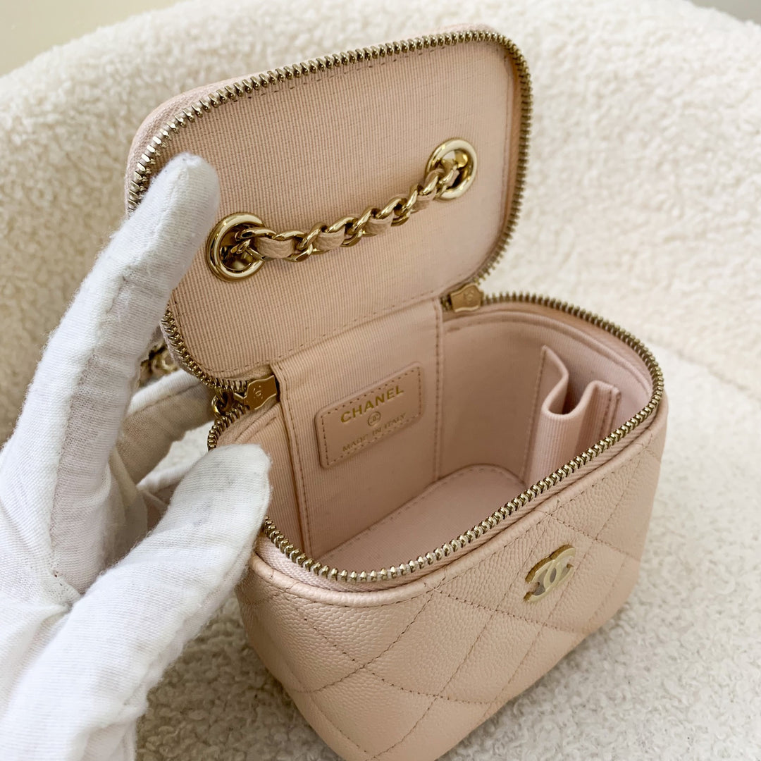 chiiiibag Micro vanity トープ　ポーチ chiiiibag Micro vanity トープ ポーチ BAGS – ch!iii