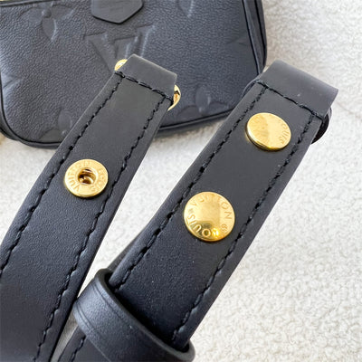 LV Multi Pochette Accessoires MPA in Black Empreinte Leather and GHW