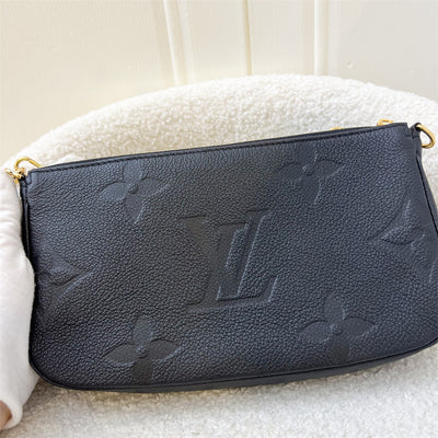 LV Multi Pochette Accessoires MPA in Black Empreinte Leather and GHW