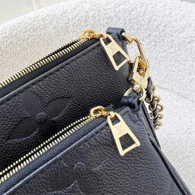 LV Multi Pochette Accessoires MPA in Black Empreinte Leather and GHW