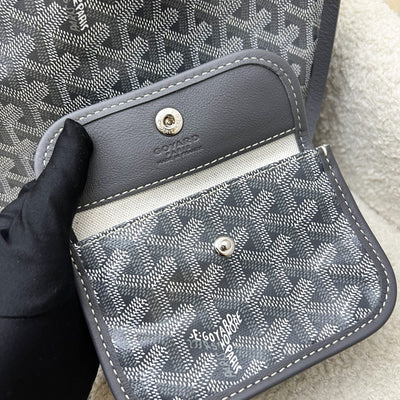 Goyard Mini Anjou in Grey Goyardine Canvas and Leather