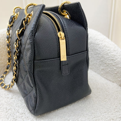 Chanel Petite Timeless Tote PTT in Black Caviar and GHW