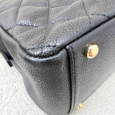 Chanel Petite Timeless Tote PTT in Black Caviar and GHW