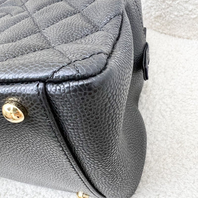 Chanel Petite Timeless Tote PTT in Black Caviar and GHW