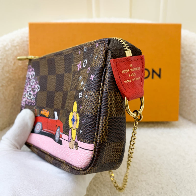 LV Mini Pochette Accessoires in Christmas 2019 Animation (Paris) Monogram Canvas