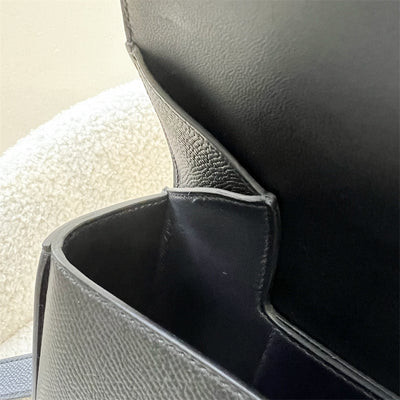 Hermes Della Cavalleria Mini Bag in Black Epsom Leather and PHW