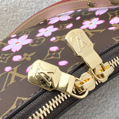 LV Louis Vuitton x Takashi Murakami Cherry Blossom Boulogne PM Bag in Monogram Canvas and GHW (Model: M13265)
