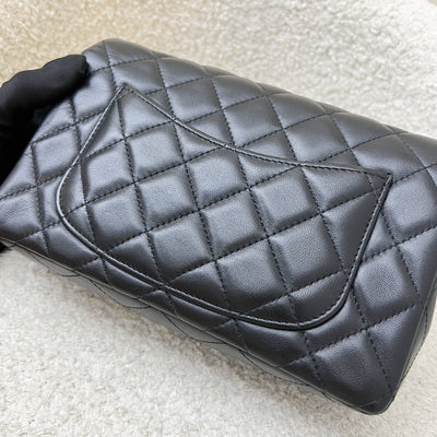 Chanel Classic Mini Rectangle Flap in Black Lambskin and GHW
