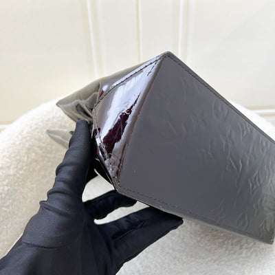 LV Reade PM Tote in Amarante Vernis Patent Leather and GHW