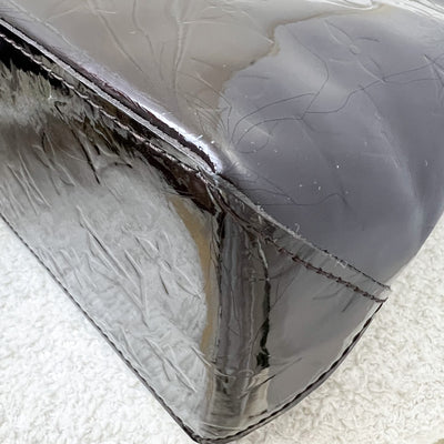 LV Reade PM Tote in Amarante Vernis Patent Leather and GHW