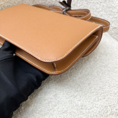 [Like New - Local Set - Apr 2025] Hermes Constance Elan Bag in Gold Epsom Leather and GHW