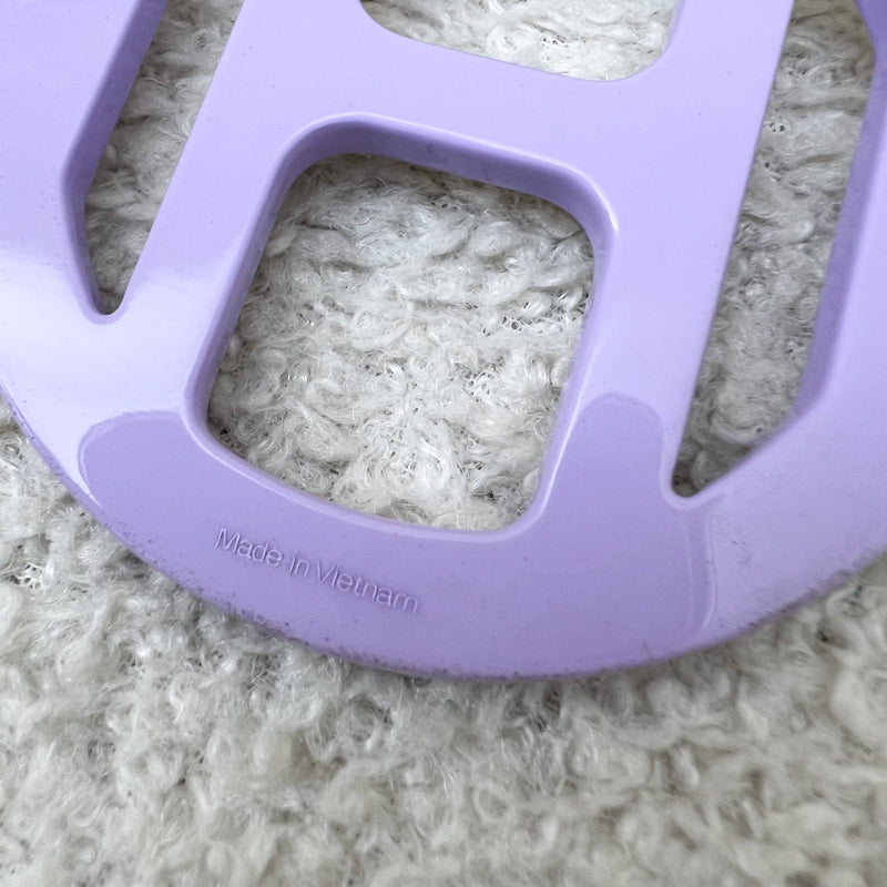 Hermes H Equipe Pendant in Lilac