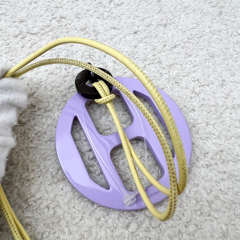 Hermes H Equipe Pendant in Lilac