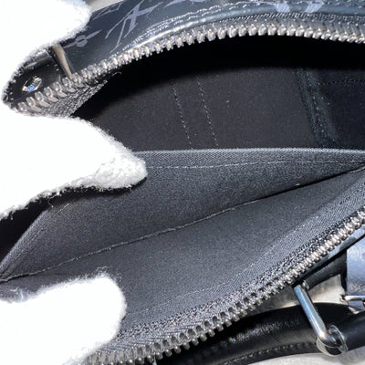 LV Keepall Bandoulière 25 Reverse Monogram Eclipse and BHW (Model: M46271)