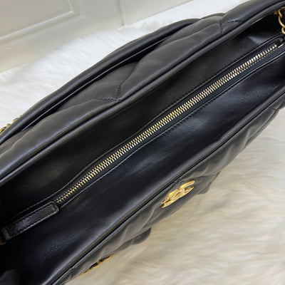 [Brand New - Oct 2025] Chanel 25K Shoulder Shopping Bag in Black Lambskin and AGHW