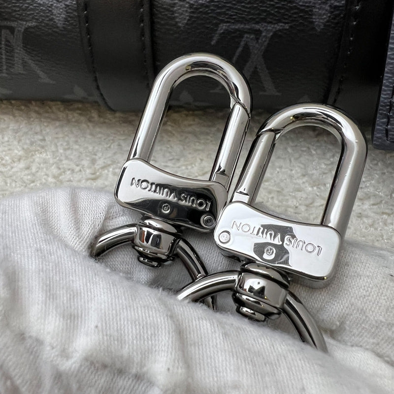 LV Keepall Bandoulière 25 Reverse Monogram Eclipse and BHW (Model: M46271)