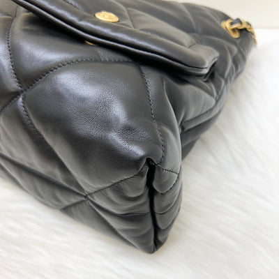 [Brand New - Oct 2025] Chanel 25K Shoulder Shopping Bag in Black Lambskin and AGHW