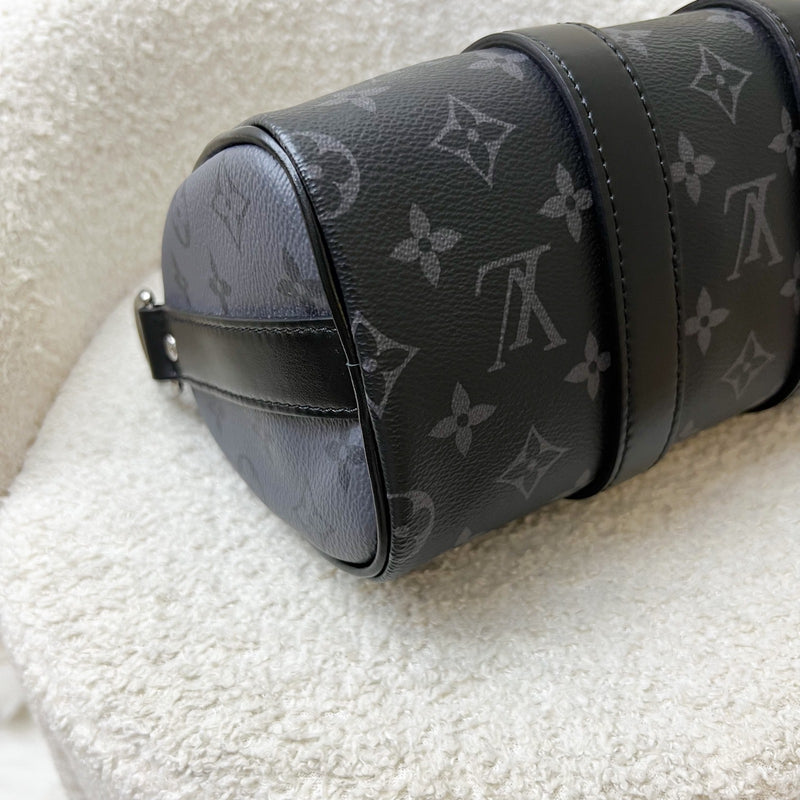 LV Keepall Bandoulière 25 Reverse Monogram Eclipse and BHW (Model: M46271)