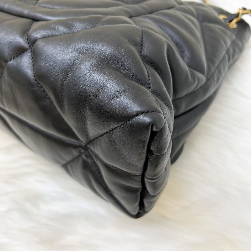 [Brand New - Oct 2025] Chanel 25K Shoulder Shopping Bag in Black Lambskin and AGHW