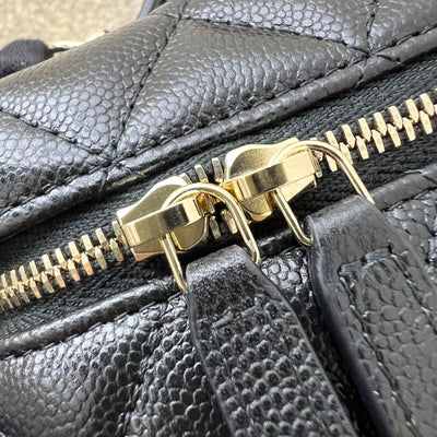 [Brand New - Sep 2025] Chanel 25B Vanity / Clutch with Chain (LP Style Bag) in Black Caviar and LGHW (Model: AP4385)