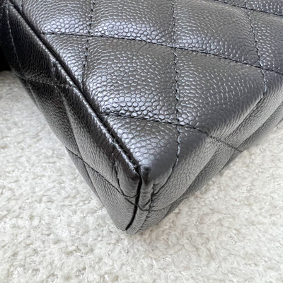 [Brand New - Sep 2025] Chanel 25B Vanity / Clutch with Chain (LP Style Bag) in Black Caviar and LGHW (Model: AP4385)
