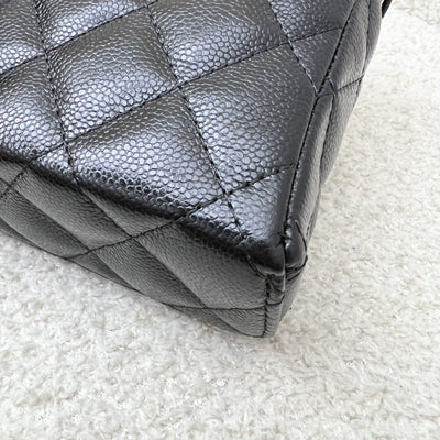 [Brand New - Sep 2025] Chanel 25B Vanity / Clutch with Chain (LP Style Bag) in Black Caviar and LGHW (Model: AP4385)