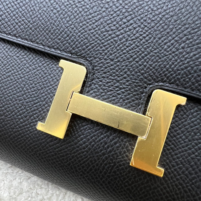 Hermes Constance to Go CTG in Noir Black Epsom Leather and GHW