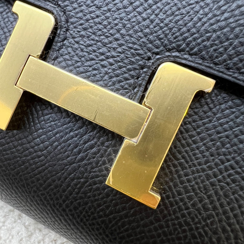 Hermes Constance to Go CTG in Noir Black Epsom Leather and GHW