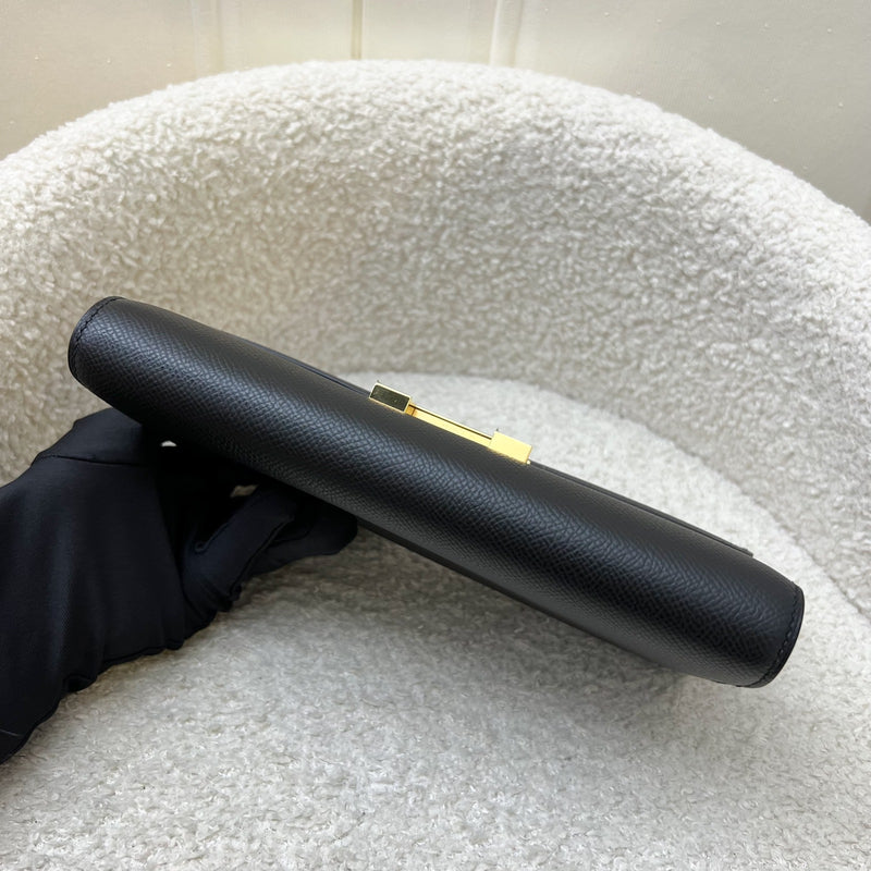 Hermes Constance to Go CTG in Noir Black Epsom Leather and GHW