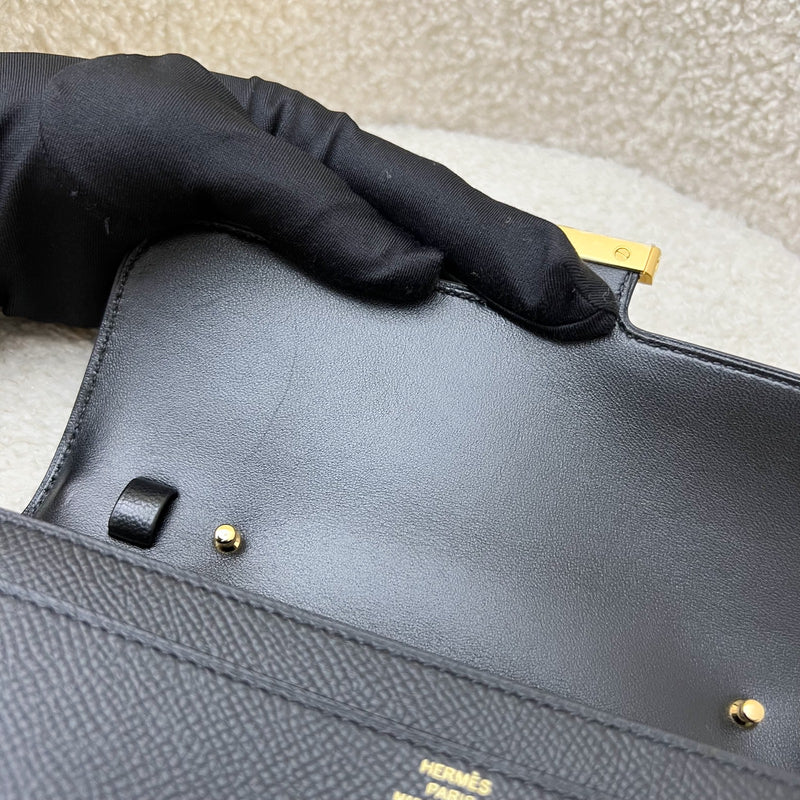 Hermes Constance to Go CTG in Noir Black Epsom Leather and GHW