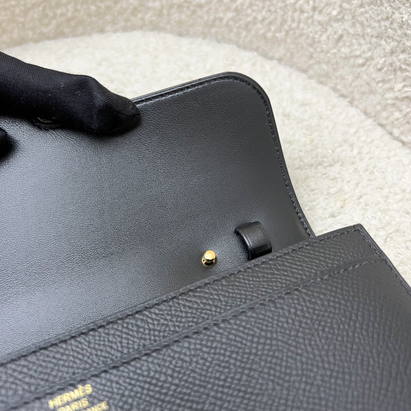 Hermes Constance to Go CTG in Noir Black Epsom Leather and GHW