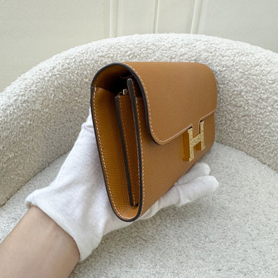 Hermes Constance To Go CTG in Toffee Epsom Leather and GHW