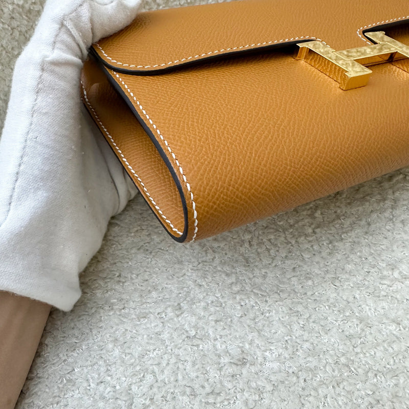 Hermes Constance To Go CTG in Toffee Epsom Leather and GHW