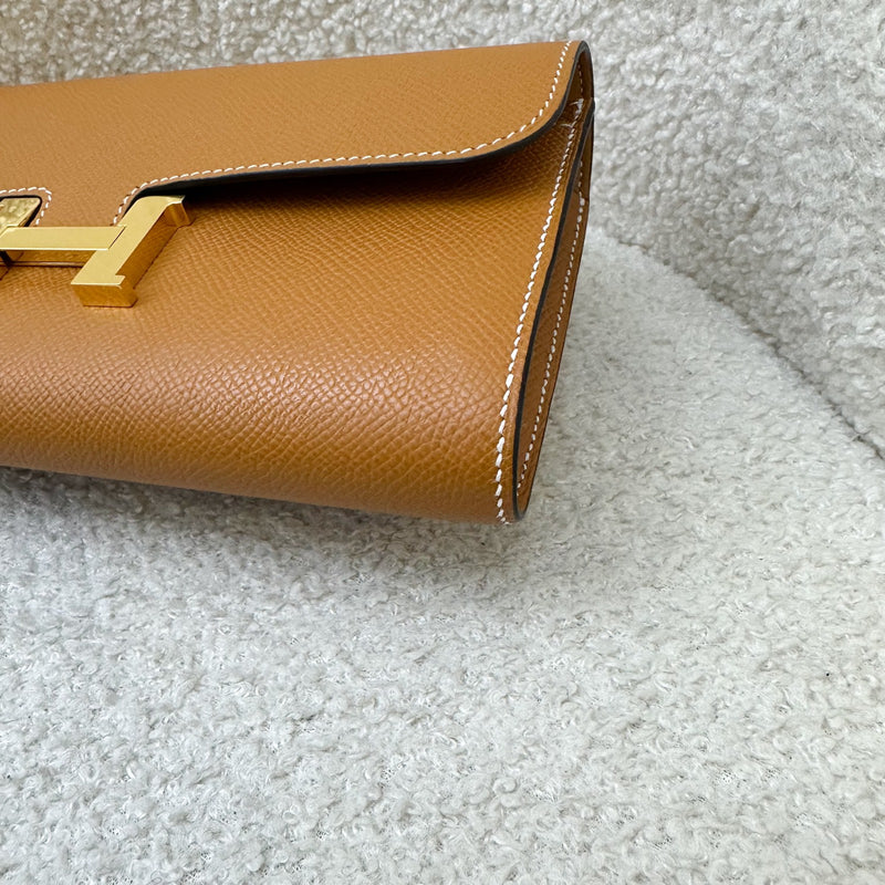 Hermes Constance To Go CTG in Toffee Epsom Leather and GHW