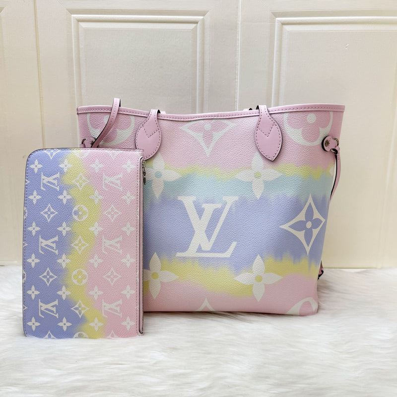 LV Neverfull MM in Pastel Escale Monogram Canvas and SHW (Model: M45270)