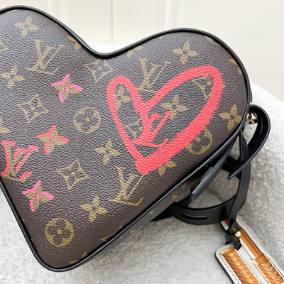 LV Limited Edition Coeur Heart Bag Fall in Love Monogram Canvas and GHW (Model: M45890)