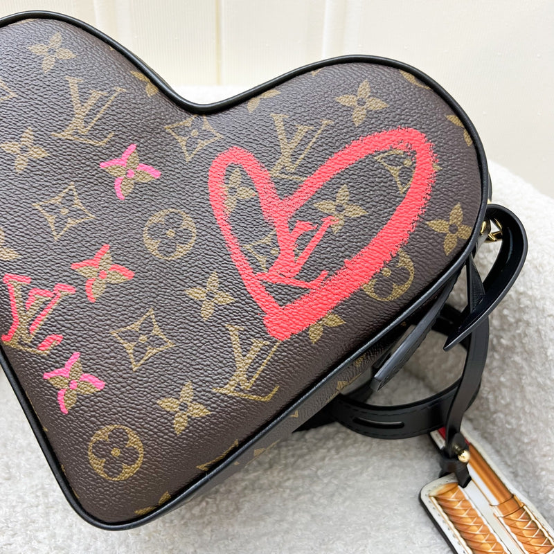 LV Limited Edition Coeur Heart Bag Fall in Love Monogram Canvas and GHW (Model: M45890)
