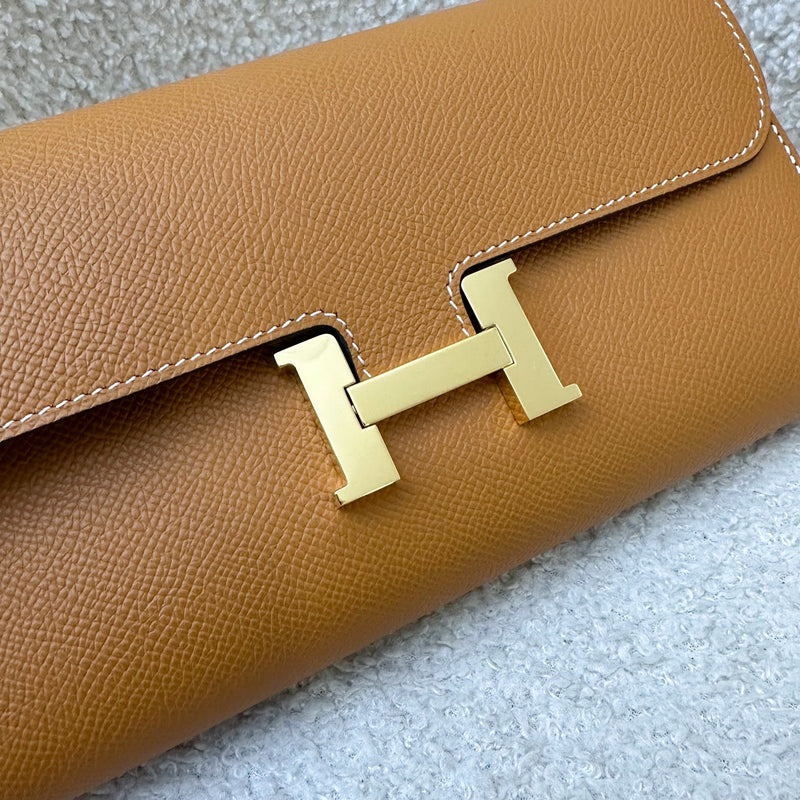 Hermes Constance To Go CTG in Toffee Epsom Leather and GHW