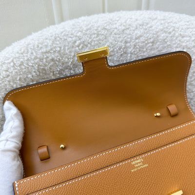 Hermes Constance To Go CTG in Toffee Epsom Leather and GHW