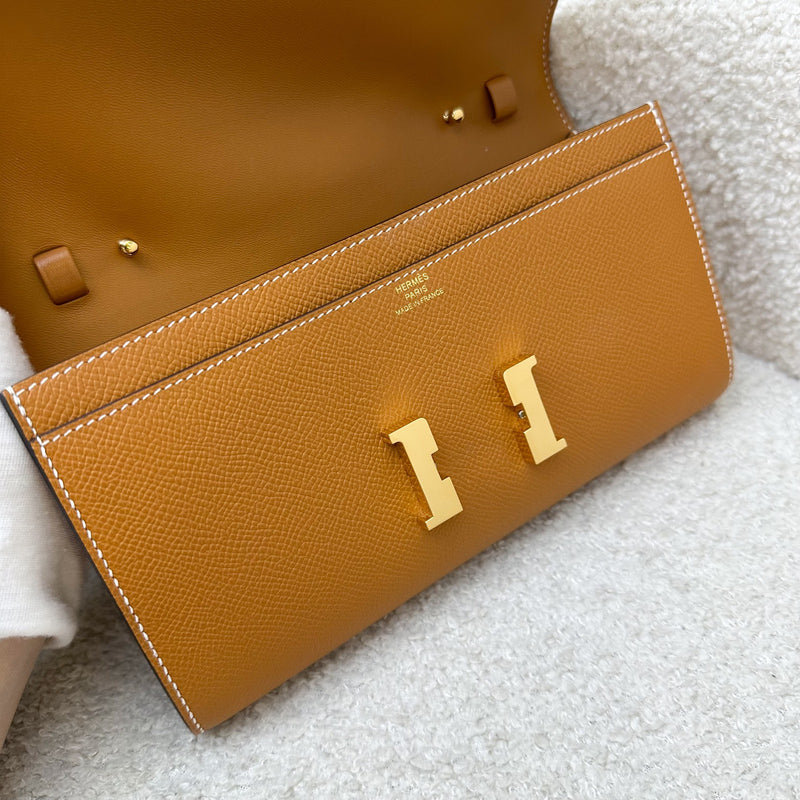 Hermes Constance To Go CTG in Toffee Epsom Leather and GHW