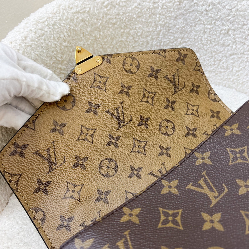 LV Pochette Metis in Reverse Monogram Canvas and GHW (Model: M44876)