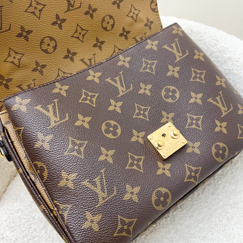 LV Pochette Metis in Reverse Monogram Canvas and GHW (Model: M44876)