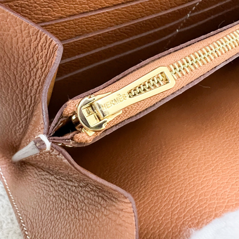 Hermes Constance To Go CTG in Gold Evercolor Leather and GHW